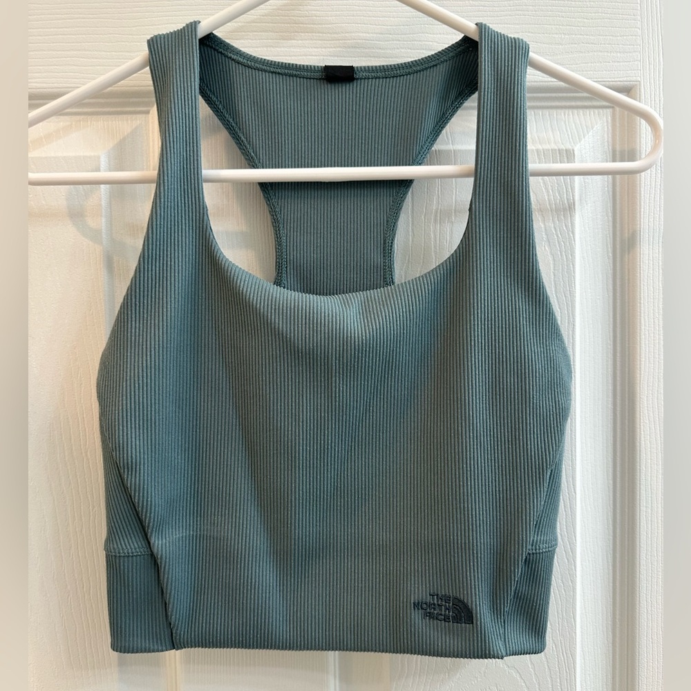 The North Face | Women’s Activewear Ruby Hill Rib Knit Tank | Teal sz Medium